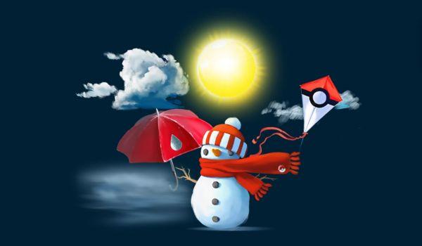 Tipos de Pokémon potenciados por el  el tiempo atmosférico