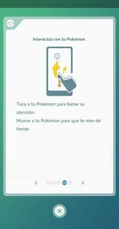 Cuarto paso del proceso Go Snapshot en Pokémon Go