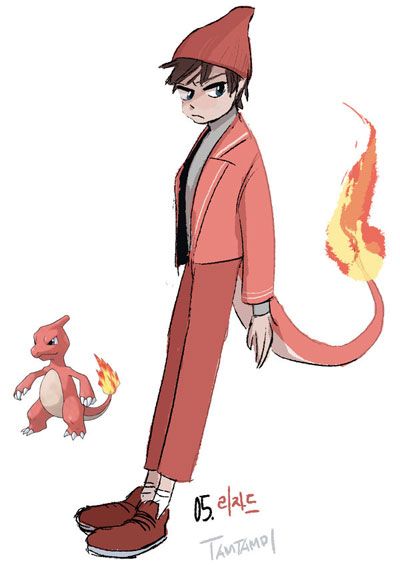 Charmeleon en versión humana